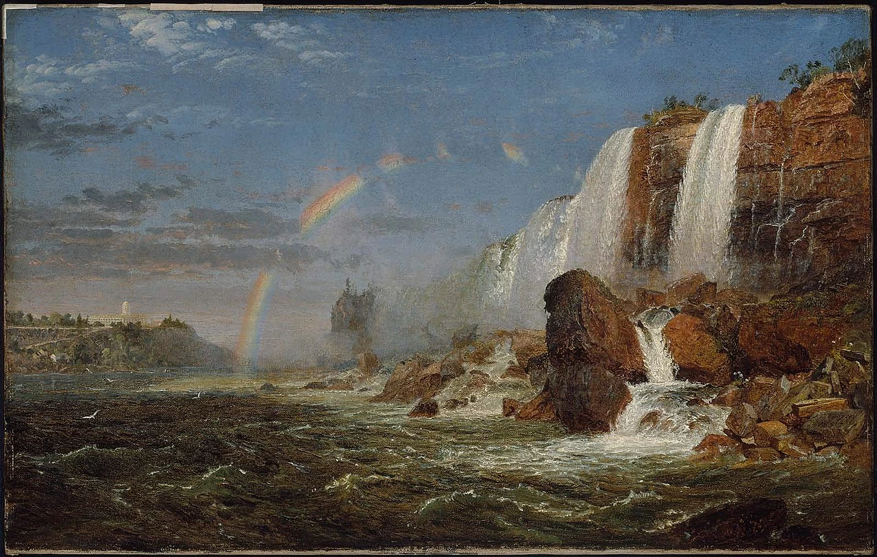 Cascate del Niagara dal piede di Goat Island - Museum of Fine Arts